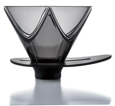Obrázok produktu pre V60 One Pour Dripper MUGEN Transparent Black VDMU-02-TB / Bestbrew