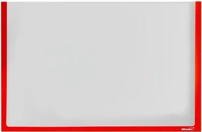 Produktbild von Infotasche für DIN A3 hoch/quer selbstklebend VE=1 Stück rot