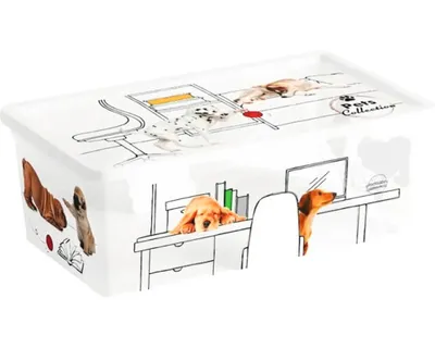 Image de Coffre à jouets C PETS XS plastique 19 x 12 x 33,5 cm