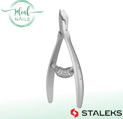 Produktbild von Nagelhautzange STALEKS SMART NS-30-5, Edelstahl, Spiralfeder, Klingenlänge 5 mm