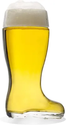 Zdjęcie produktu dla Szklanki do piwa z uchwytem – 1 litr – można myć w zmywarce – wysokiej jakości szkło kryształowe