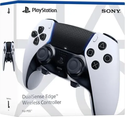 Zdjęcie produktu dla Sony DualSense Edge, gamepad, PlayStation 5, opcje przycisków, analogowe/cyfrowe, bezprzewodowe, Bluetooth