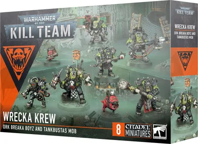 Produktbild von Warhammer 40.000 Kill Team Wrecka Krew Ork Breaka Boyz and Tankbustas Mob