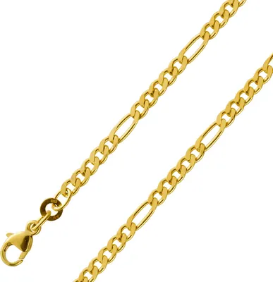 Produktbild von Figarokette Armband 2,8mm Gelbgold 333 8 Karat massiv poliert  50