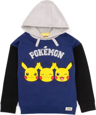 Obrázek produktu pro Pokemon - Mikina s kapucí pro chlapce NS6165 (128) (modrá)
