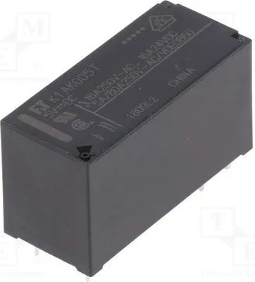 Produktbild von 1x Relais: elektromagnetisch  USpule : 5VDC  16A/250VAC FTR-K1AK005T Elektromagnet