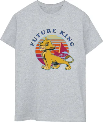 Produktbild von Disney - "The Lion King Future King" T-Shirt für Damen BI29473 (3XL) (Grau)