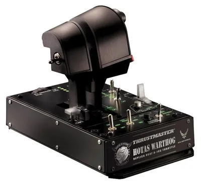 Obrázok produktu pre Thrustmaster HOTAS Warthog Dual Throttles, Letecký simulátor, PC, Kábel, USB, Čierna, Kábel