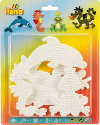 Produktbild von HAMA Stiftpl. Delfin/Seepferd/Frosch/Dra