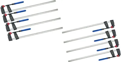 Produktbild von 8x Leimzwinge Klemmzwinge Tiefspann-Schraubzwinge Schraubzwinge 300 x 80 mm