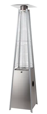 Obrázek produktu pro Zahradní plynové topidlo - Pyramida - nerez