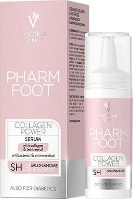 Immagine prodotto di Pharm Foot | Kollagen Power - 50ml - Antibatterico - Contro l'onicolisi - Trattamento