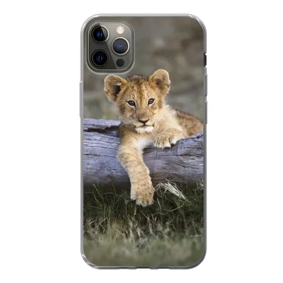 Produktbild von MuchoWow® Handyhülle Schutzhülle Hülle für iPhone 12 Pro Max Jungtier - Tier - Natur Silikon Softcase Handy Hülle - Hartschale
