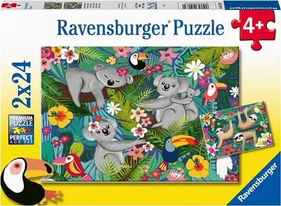 Immagine prodotto di RAVENSBURGER Puzzle Koala e bradipi 2x24 pezzi