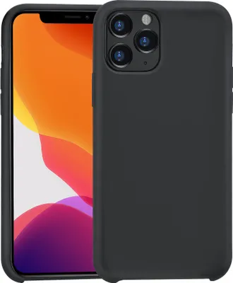 Image de Apple iPhone 11 Pro Coque arrière noire - Soft Touch