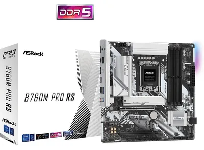 Image de ASROCK Asrock B760M Pro RS Intel B760 LGA 1700 micro ATX