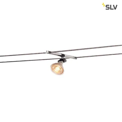 Immagine prodotto di Portalampada cosmico per sistema a cavo Tenseo 12V cromo 2 pezzi
