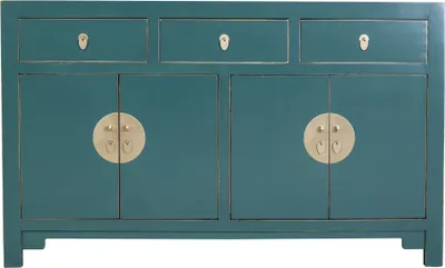 Produktbild von Fine Asianliving Chinesische Kommode chinesisches Sideboard chinesischer Schränke China Möbel Schrank Orientalischer Asiatischer 140x85x35