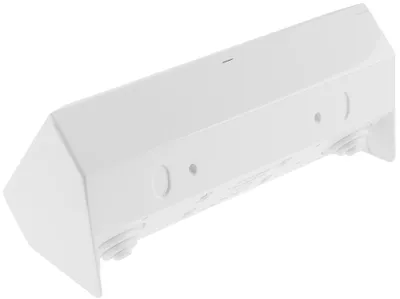 Produktbild von 2-fach Steckdosenblock, USB-A+C, weiß, Aufbaumontage