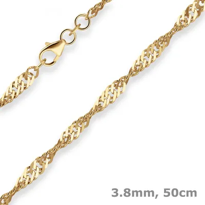 3-8mm-Singapurkette-aus-333-Gelbgold-50cm