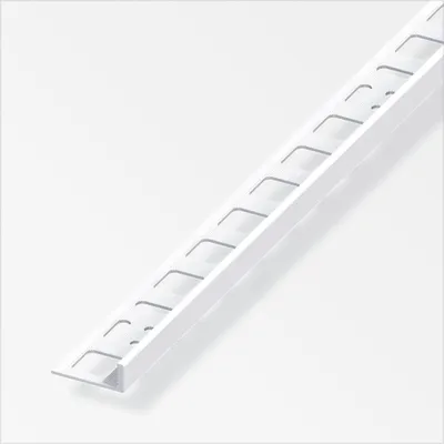 Produktbild von alfer Winkelprofil PVC glatt brillantweiß