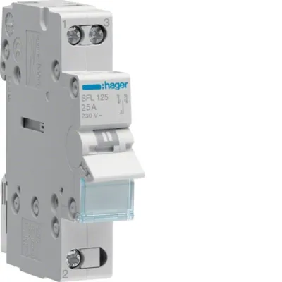 Immagine prodotto di Interruttore variabile Hager 1POL. 25A (SFL125)