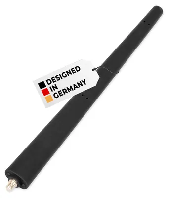 Obrázok produktu pre Anténa alca® pre strechu, kompatibilná s modelmi FIAT Oval Universal, univerzálna, 20 cm, pre rádio AM/FM, závit M5, krátka anténa, automobilová anténa, automobilová anténa, náhradný tyč pre anténu