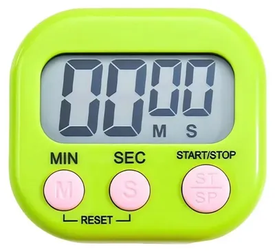 Image de Verk 07244 Minuterie de cuisine numérique HX103, verte