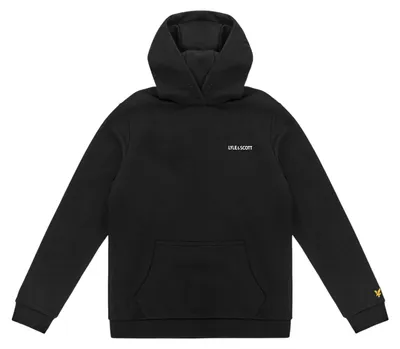 Obrázek produktu pro Lyle & Scott - Kapuce s tkanicí pro děti, dlouhý rukáv, model GT38845 (velikost 170-176), barva: černá