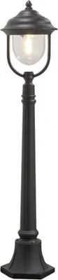 Produktbild von Konstsmide Parma Wegeleuchte schwarz lackiertes Aluminium, klares Acrylglas 7225-750