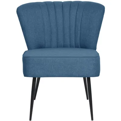 Immagine prodotto di vidaXL Sedia da cocktail in tessuto blu