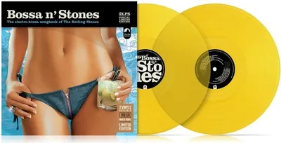 Produktbild von Various Artists - Bossa N' Stones (180g) (Limited Edition) (Yellow Vinyl) - - (LP / B)