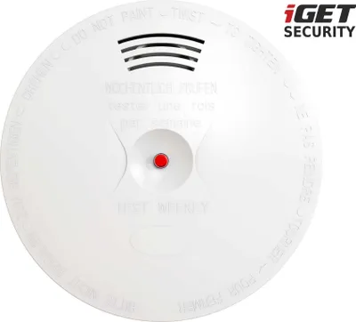 Produktbild von iGET EP14, Optischer Melder, Kabellos, Weiß, Haus, Büro, 868,35 MHz, 85 dB