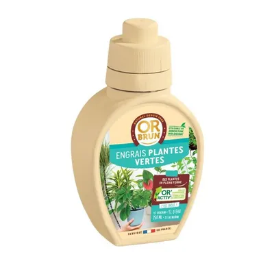 Image de Engrais ODOR BRUN pour plantes d'intérieur / plantes vertes 250 ml