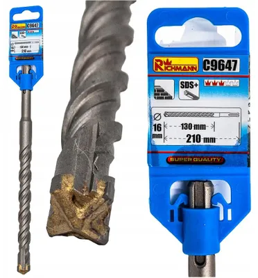Produktbild von RICHMANN Betonbohrer 4 Schneiden SDS Plus 16x210mm