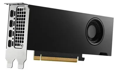 Image de NVIDIA RTX 4000 ADA - Cartes graphiques - RTX 4000 SFF Ada - 20 Go GDDR6 - PCIe 4.0 x16 - 4 x DisplayPort - Carte graphique - PCI-Express