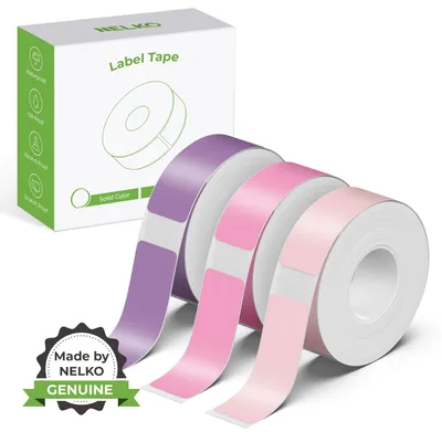 Produktbild von Nelko Original Nelko P21 Etikettierband, anpassbares Etikettendruckpapier