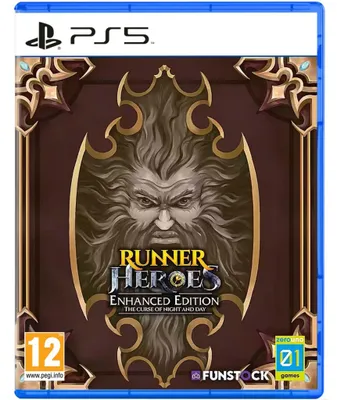 Produktbild von PS5 Runner Heroes: The Curse of Night and Day – Enhanced Edition