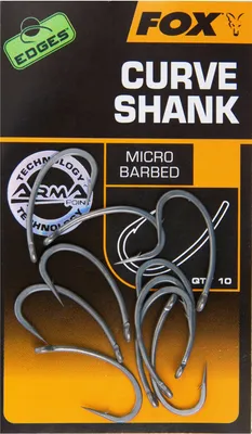 Produktbild von Fox Edges Armapoint Curve Shank Hooks - 10 Karpfenhaken, Größe:6