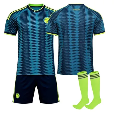 Produktbild von No name no number Colombia away game 2026 World Cup football jersey for Kids and Adults SIZE:M