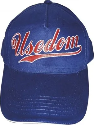 Produktbild von Baseballcap mit Einstickung - Usedom - 68931 blau