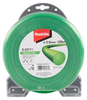 Immagine prodotto di Makita Linea di taglio rotonda 2,0 mm 126 m ( E-02711 ) per decespugliatore a batteria UR 002 G