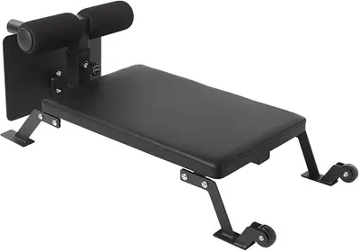 Produktbild von Curl-Trainingsbank, Beintrainingsbank, Hamstring-Curl-Trainingsbank | 124,46 × 48,26 cm Hantelbank zu Hause, im Büro, im Fitnessstudio