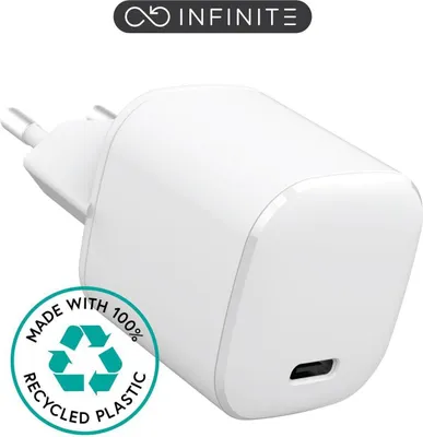 Image de eSTUFF USB-C Charger EU PD 20W. (ES637025)