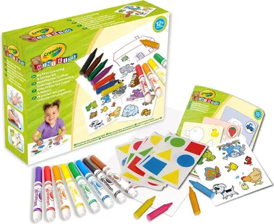 Image de Crayola Mini Kids - Kit de peinture et d'autocollants