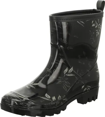Produktbild von Jewels of Style Damen-Gummistiefel Schwarz, Farbe:schwarz, EU Größe:39