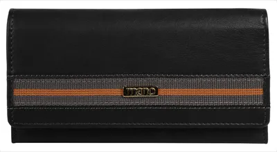 Produktbild von mano Geldbörse Damen 021562 schwarz