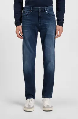 Immagine prodotto di Boss Jeans Denim H-Re. Pantaloni da uomo blu navy, modello classico per tutti i giorni 50550938-HB440 50550938-440