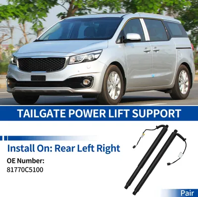 Image de Support De Levage électrique Pour Hayon Arrière Gauche Et Droit Pour Kia Sorento 2016-2020 Vérin De Hayon électrique No.81770C5100/615103 Hayon électrique 1 Paire