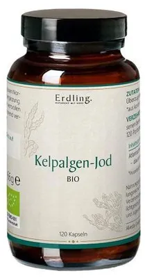 Obrázek produktu pro Kelpal Algae Jodine Organic Capsules 120 kapslí